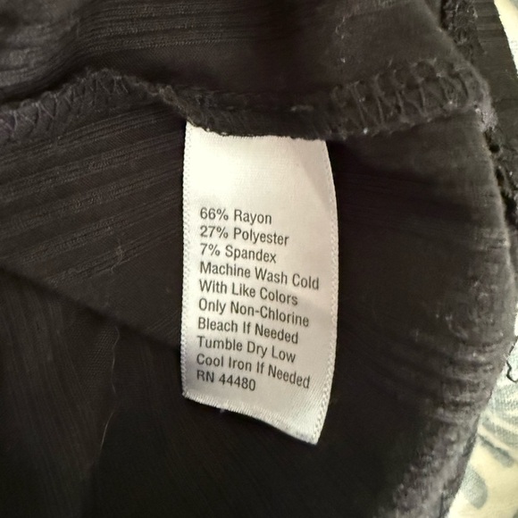 True craft black sleeves ruffle sleeve tank top size 4x - Picture 6 of 7